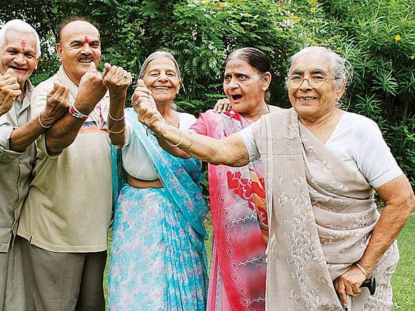 Fund raising for old age home construction