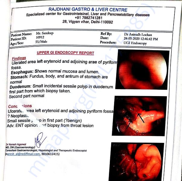 Medical Report