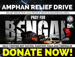 Amphan Super Cyclone Relief Drive 2020 | #Support #Donate #Revive