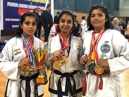 Support Varshitha And Others Participate In Martial Arts Tournaments.
