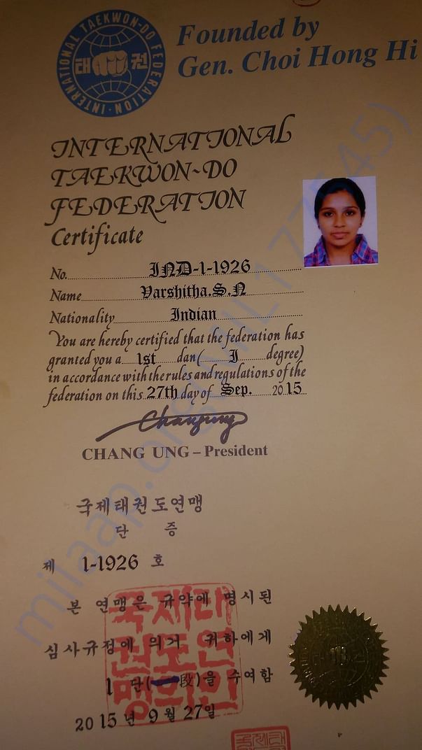 Federation Certificate