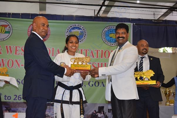 Award received 2018 at goa