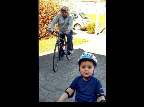 Cycle for Charity in Pune (in memory of my Grandad)