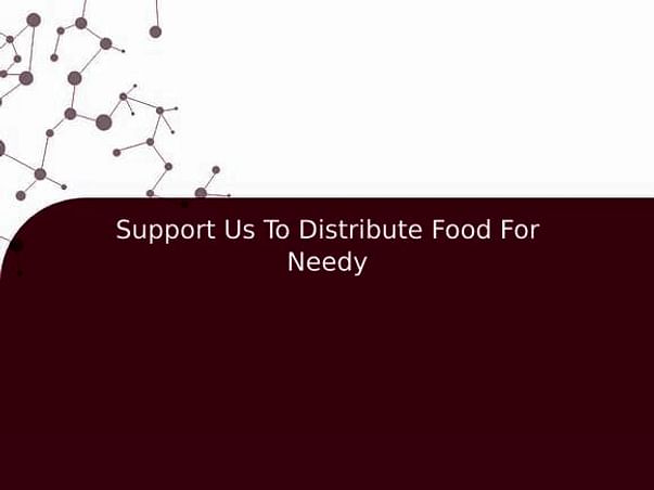 Support Us To Distribute Food For Needy