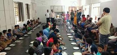 Feeding the orphanage