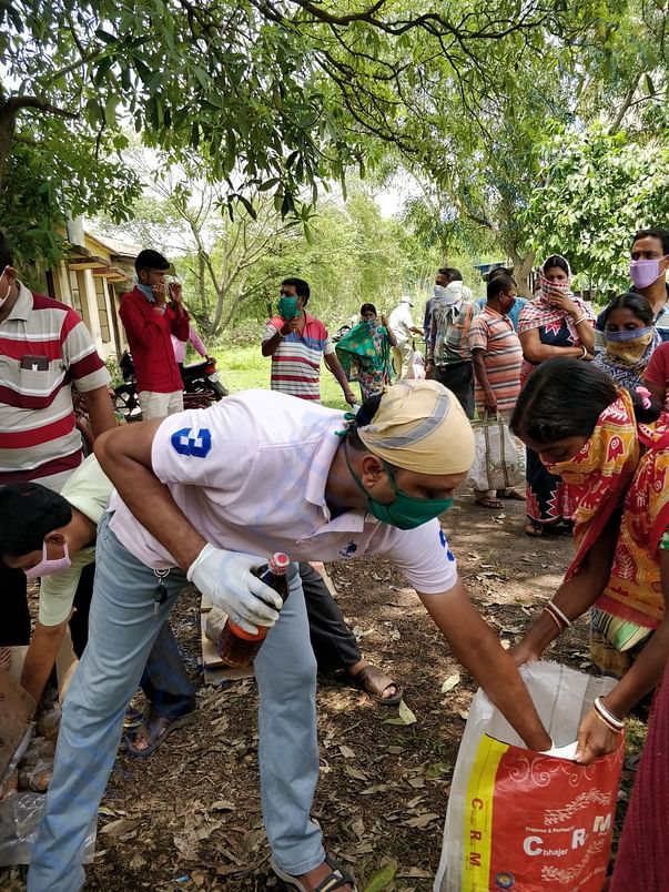 Phase-3 Distribution to 61needy staffs of BIET on 29th May 2020