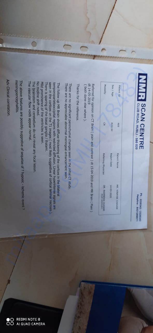 Scan report