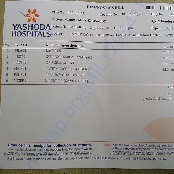 Medical Bill