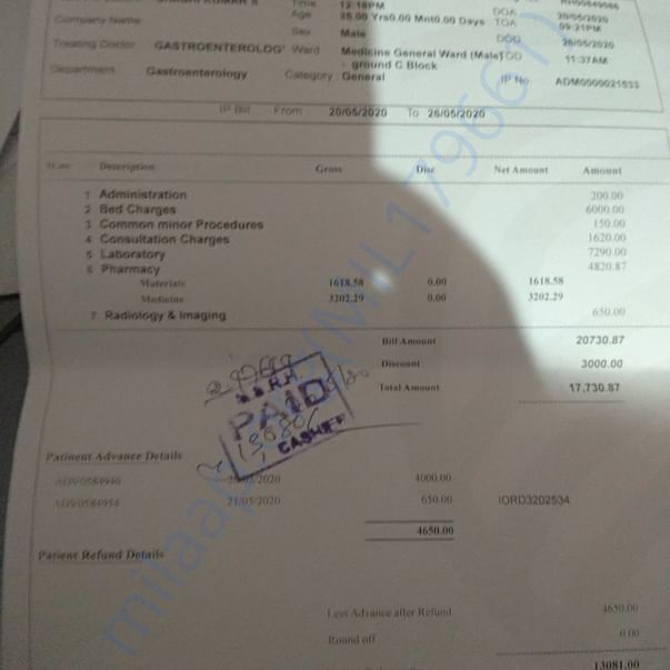 Medical Bill