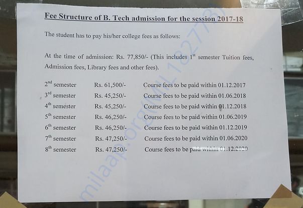 Semester fees