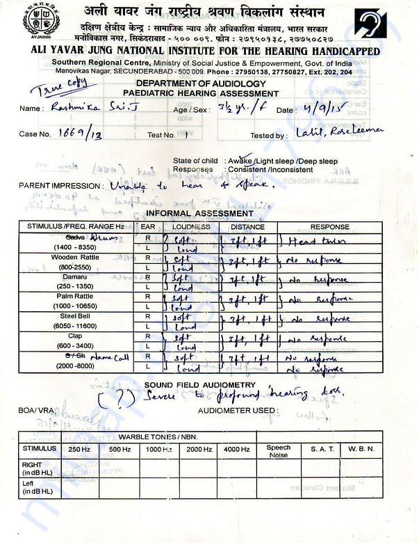 Medical Report
