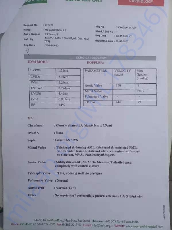 Medical Report