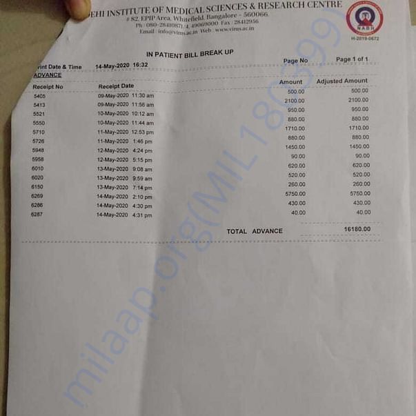 Medical Bill