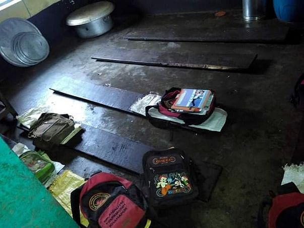 Help Gawali school to repair the leaking roof.