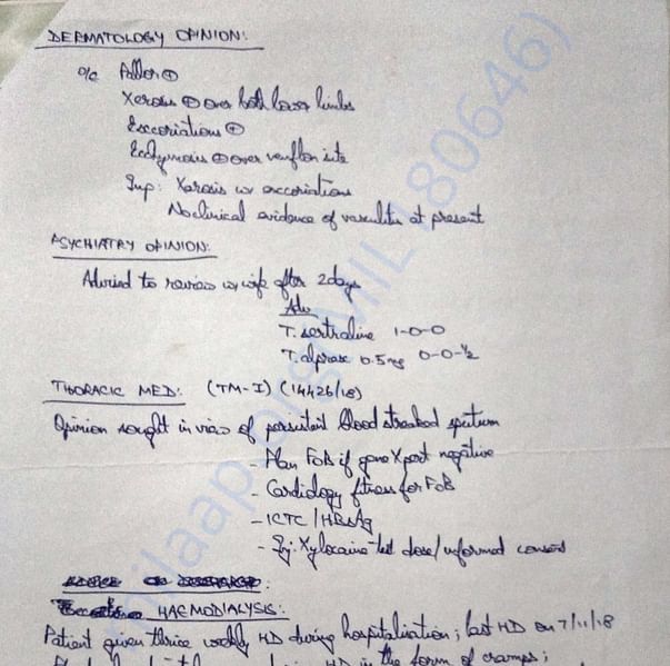 Medical Report