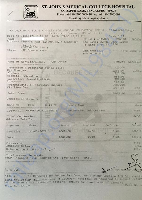 3k was given to help this patient out!