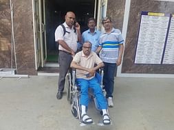 My Friend Rajesh V Patel Is Struggling With Transverse Myelitis, Help Him
