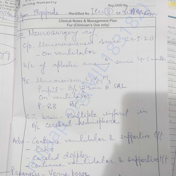 Medical Report
