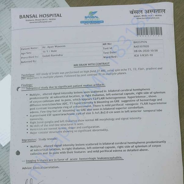 Medical Report
