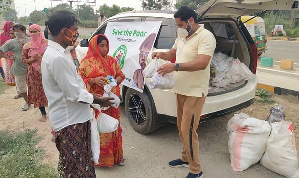 Distribution of Ration, Vegetables, Hygiene Kit & other Essentials.