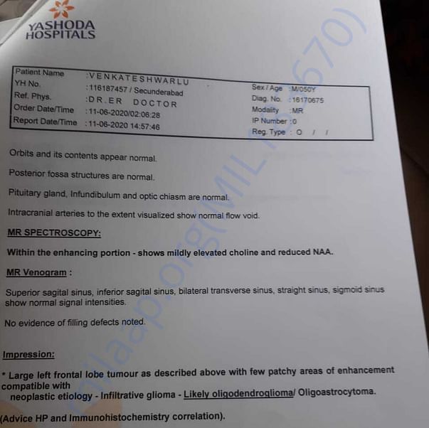 Medical Report