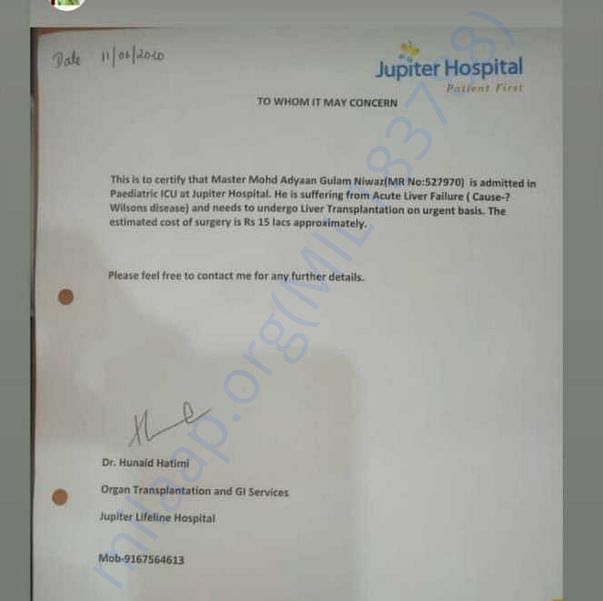 Estimation Letter