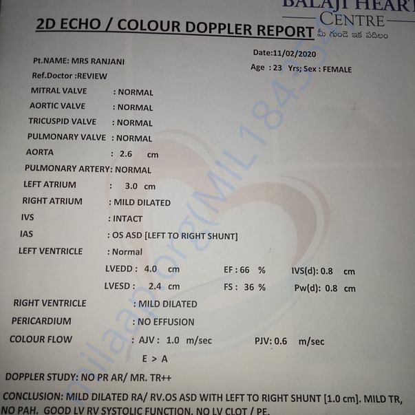 Medical Report