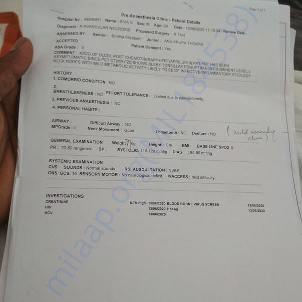 Medical Report