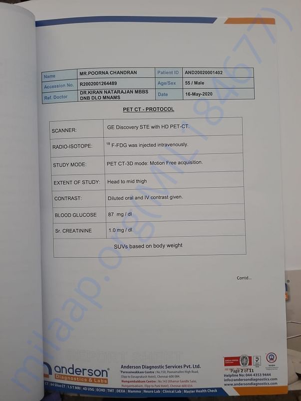 Medical Report