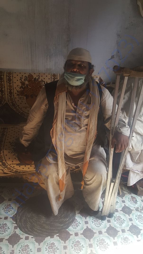 Arranged room for Handicapped person who is living on the streets