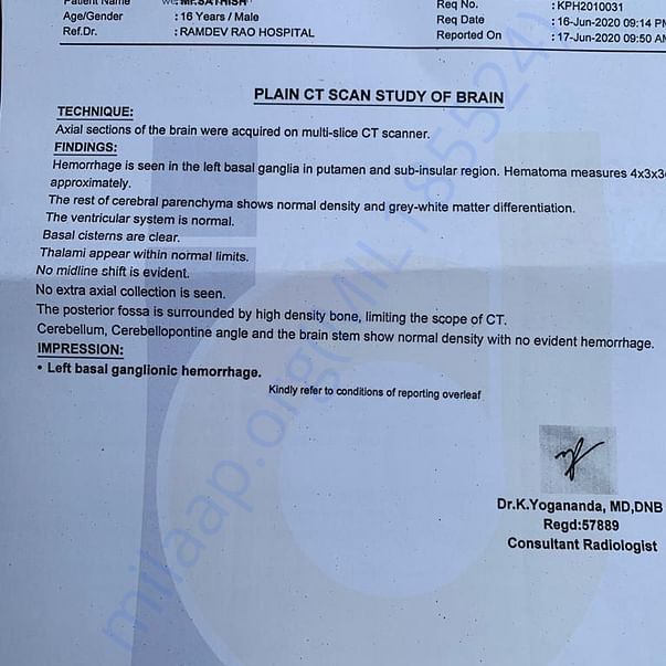 Medical Report