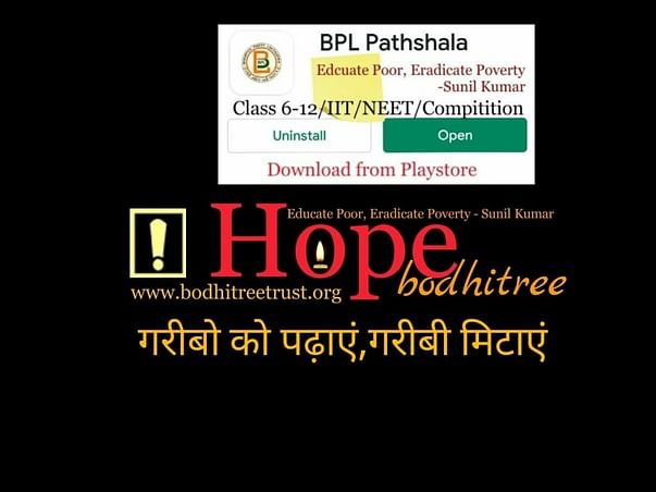 Educate Poor, Eradicate Poverty