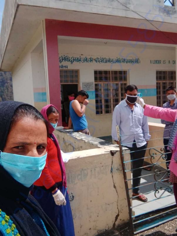 Covid-19 Quarantine Center Paunthi Inter College, Rudraprayag