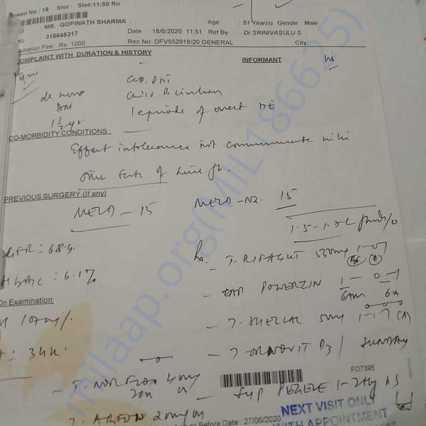 Medical Report