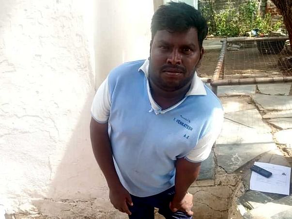 Help for physically challenged Suresh for Scooty with 4 wheeler