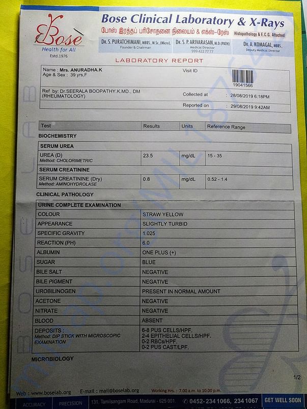 Medical Reports