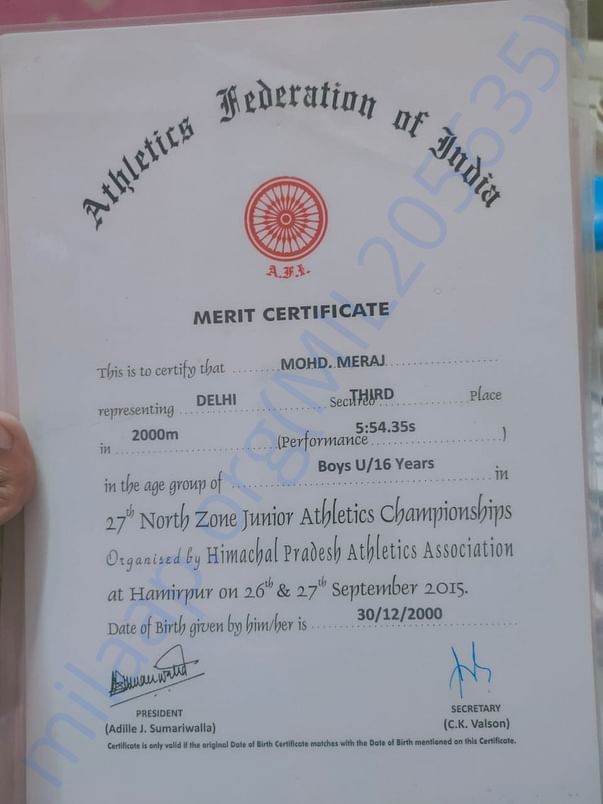 North zone athletics championship