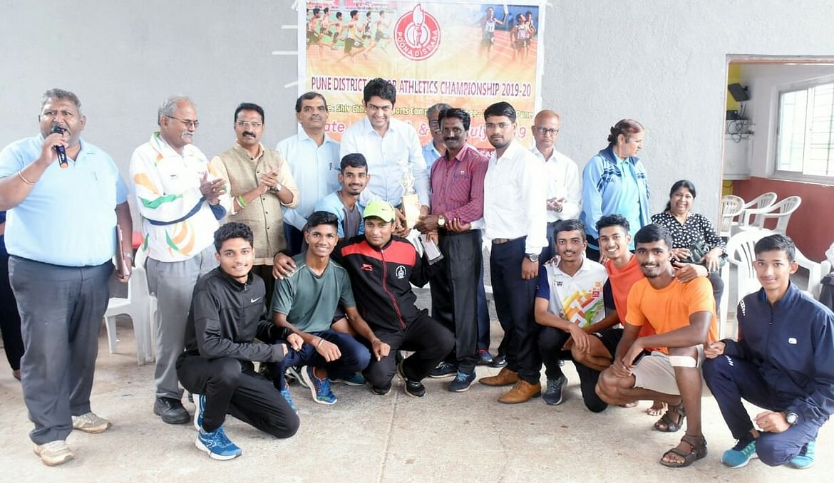 We have won U/20 championships pune district athletics championships