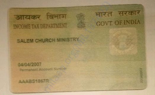Pan card
