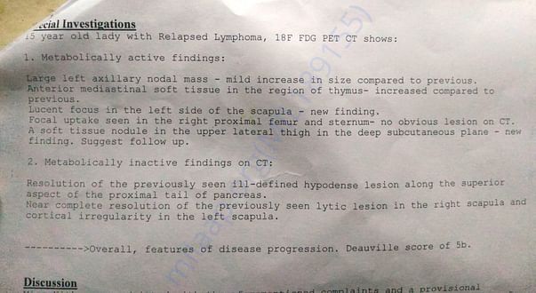 Special Investigation report