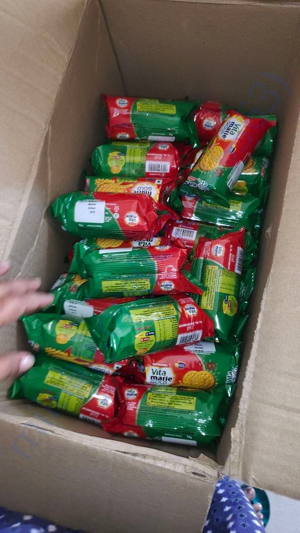 Part of their snacks