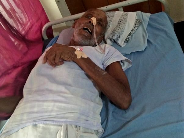 Support 62 years old Yesu fighting with throat paralysis and Bloodclot
