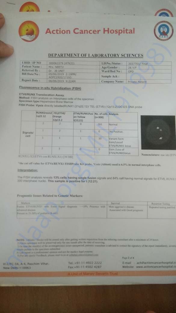 Medical report