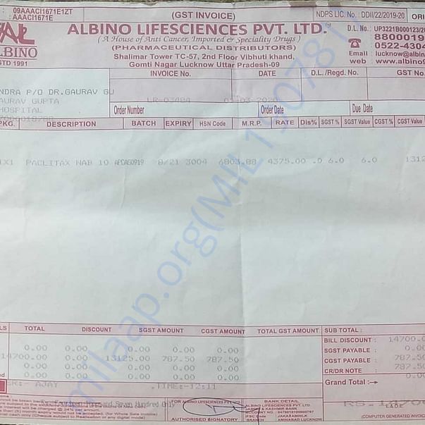 Medical Bill