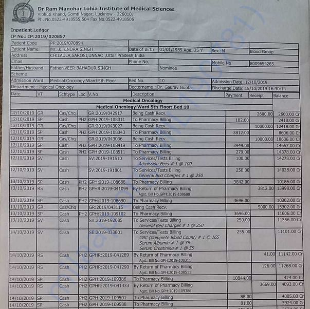 Medical Bill