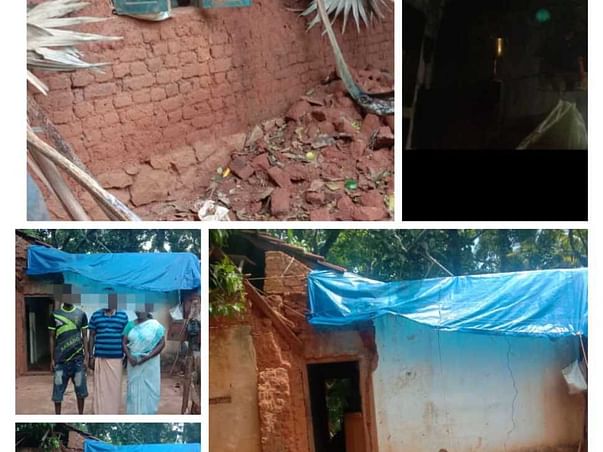 Help Abin build a roof for his house to avoid flooding