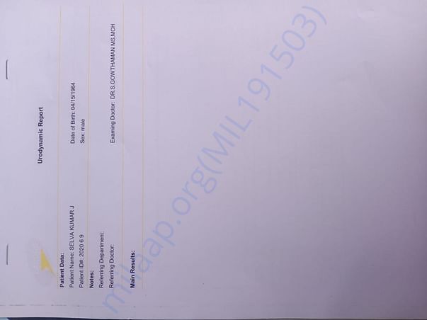 Medical report
