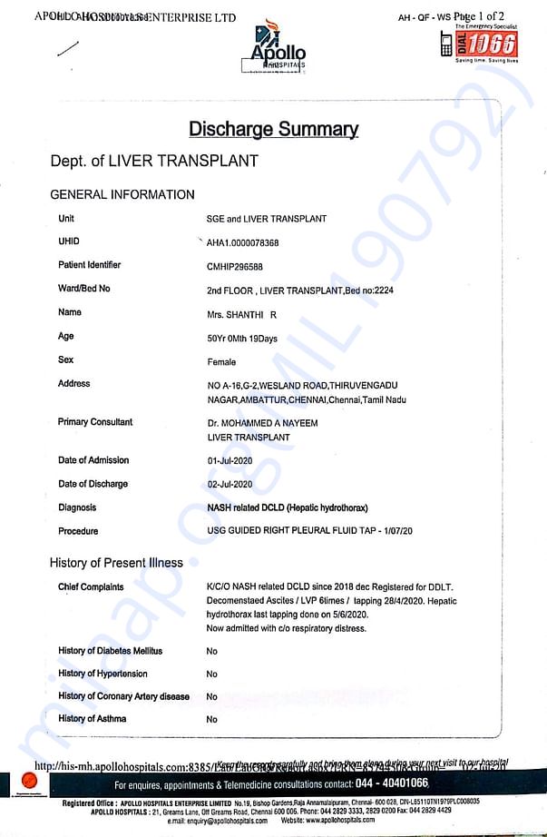 Latest Report - July 2020