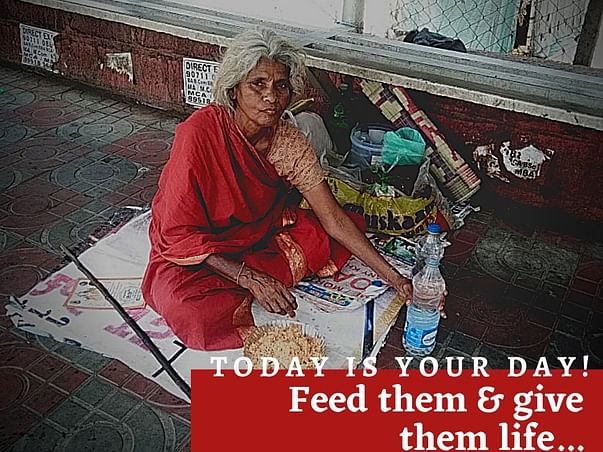 Help iNNER-EYE to feed the Homeless, Old-age & Disable People