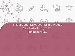 5 Years Old Sarvasva Varma Needs Your Help To Fight For Thalassemia And Needed Bone Marrow Transplant